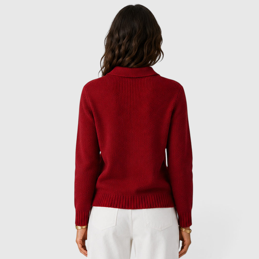 Monvaline | Women's Soft Knit Cardigan Relaxed Fit for Everyday Wear