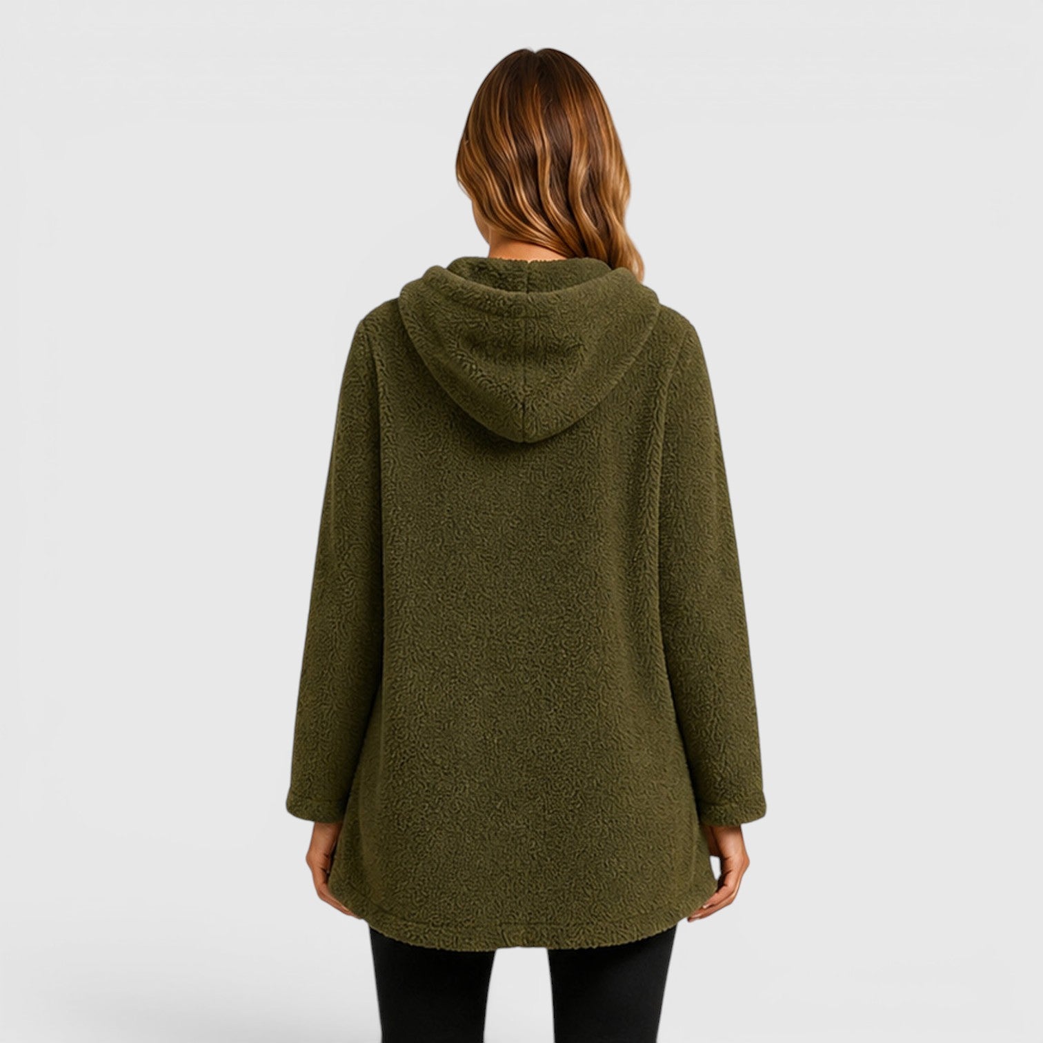 Monvaline | Women's Soft Plush Hoodie for Cold Weather Comfort