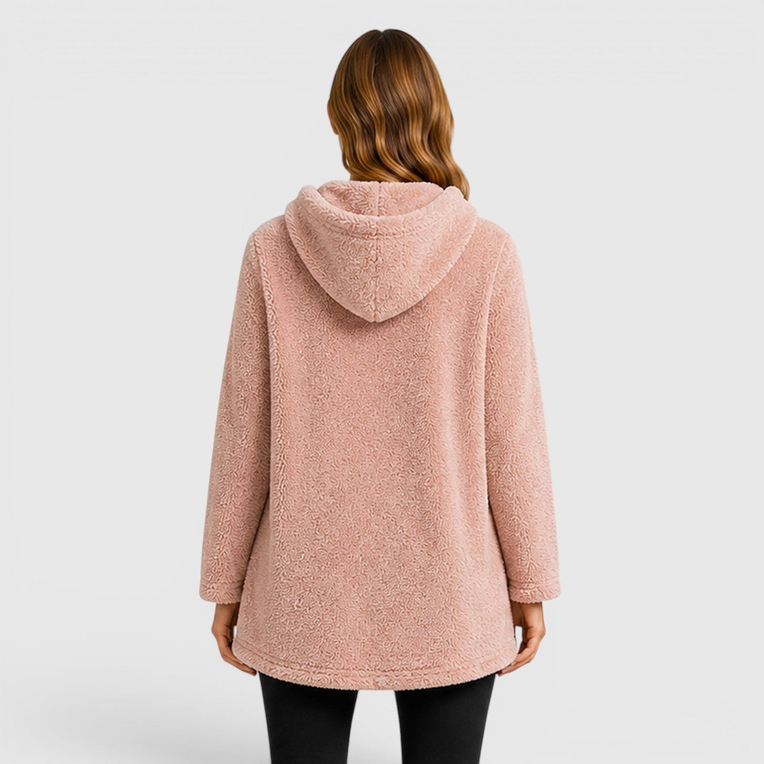 Monvaline | Women's Soft Plush Hoodie for Cold Weather Comfort