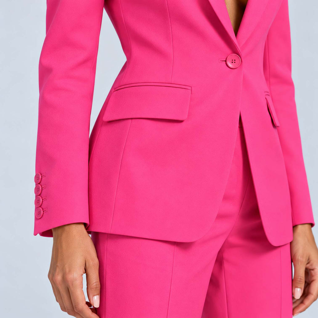 Monvaline | Women's Tailored Blazer & Wide Leg Trouser Co-Ord Set