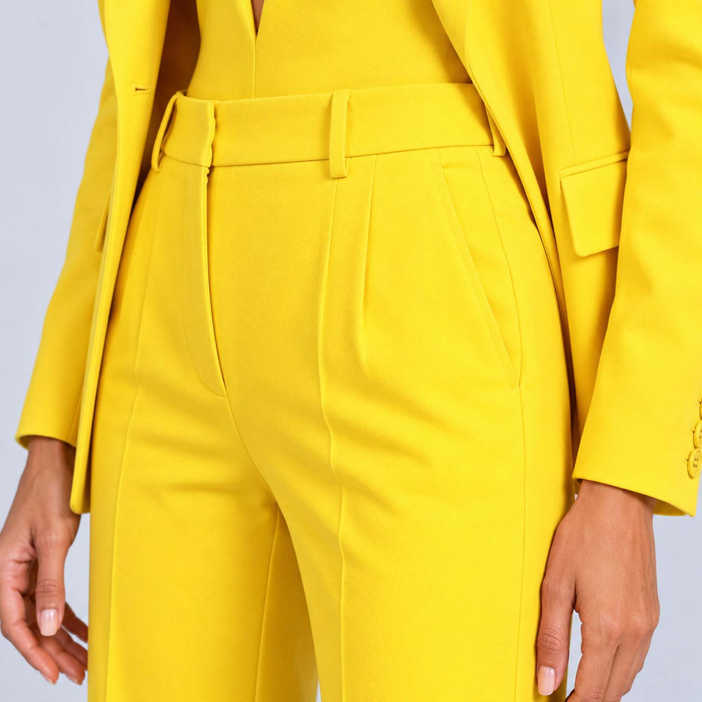 Monvaline | Women's Tailored Blazer & Wide Leg Trouser Co-Ord Set