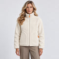 Monvaline | Women's Warm Reversible Fleece Jacket – Winter Coat
