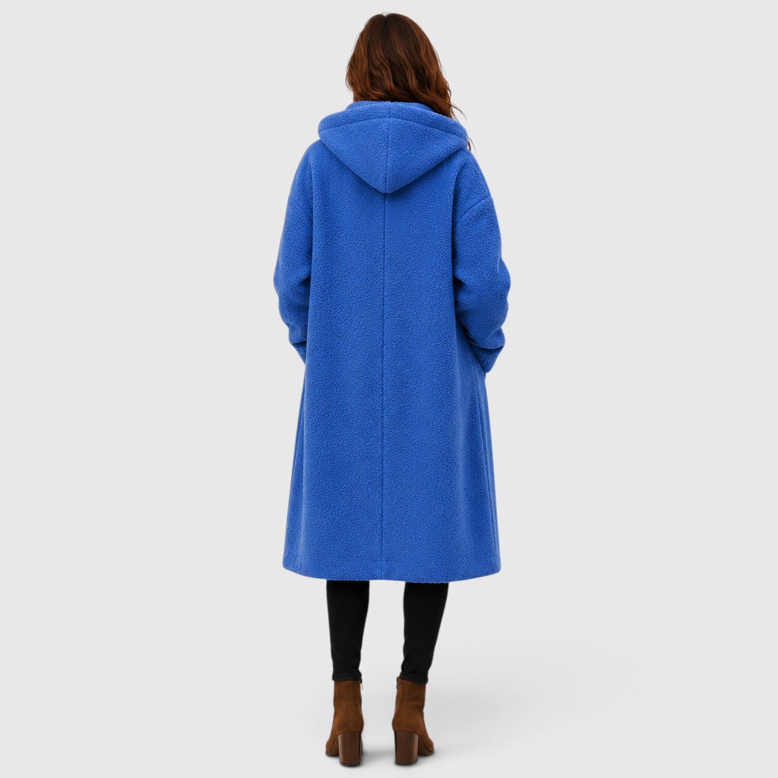 Monvaline | Women's Warm Tweed Wool Coat for Smart Casual Outfits